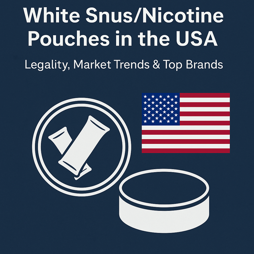 White Nicotine pouches in the USA – Legality, Market Trends &amp; Top Brands